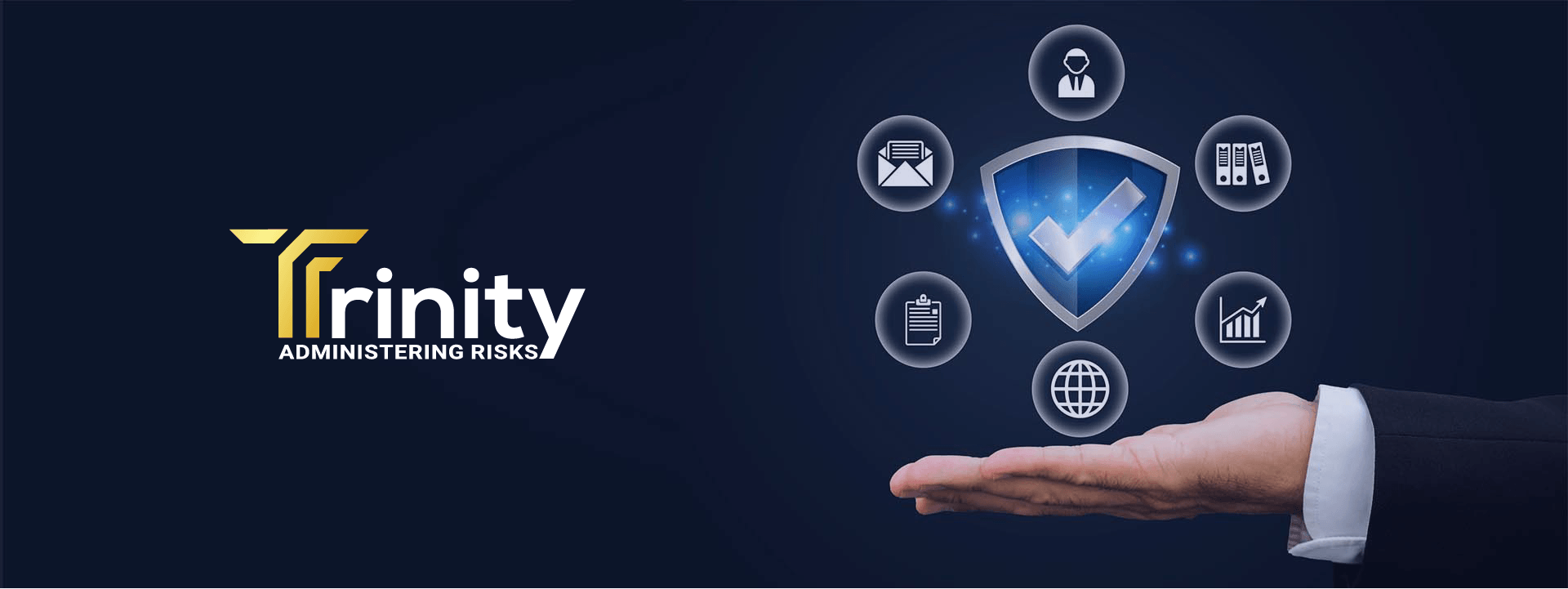 Trinity Insurance Brokers banner image with text - Companies can better manage volatility and achieve financial success through our expert advice and solutions.